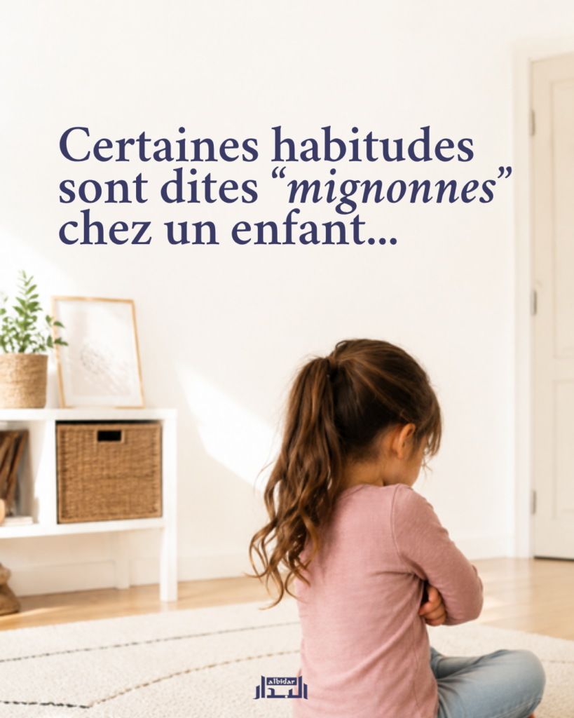Certaines habitudes sont « mignonnes » chez un enfant… mais beaucoup moins à l'âge adulte
